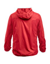 Clique Übergangsjacke Hardy (moderne Windbreaker mit Kapuze) rot Herren